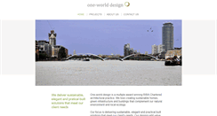 Desktop Screenshot of one-worlddesign.co.uk